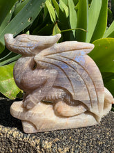 Moonstone Dragon Carving SKU 26844