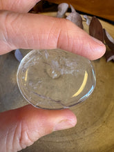 Clear Quartz Smooth Stone SKU 25463D