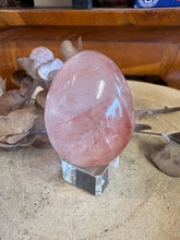 Hematoid Quartz Egg SKU 24915