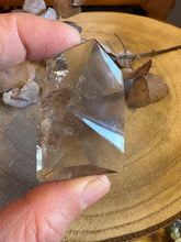 Smoky Quartz Facet Cut Freeform SKU 24808