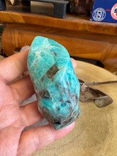 Amazonite & Mica Flame SKU 24950