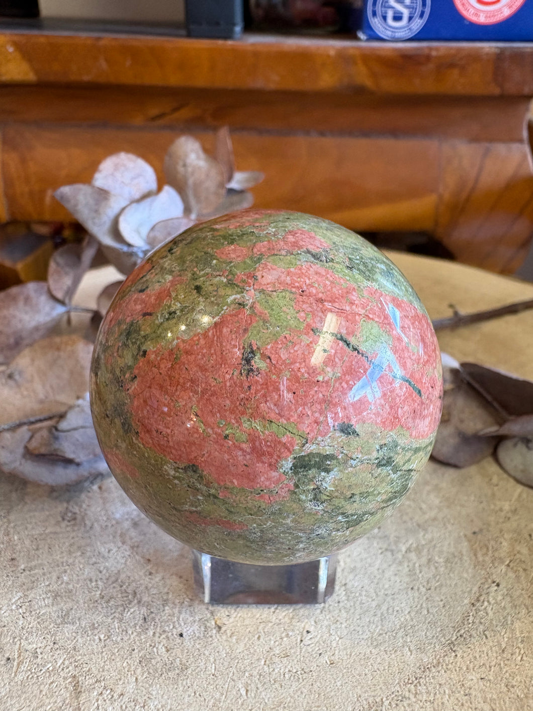 Unakite Sphere SKU 24760