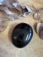 Black Tourmaline Palm Stone SKU 25267
