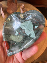 South African Bloodstone Heart Shaped Bowl SKU 27090