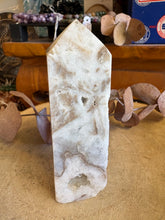 Druzy Quartz in Sphalerite Obelisk SKU 25431