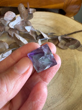 Rainbow Fluorite Octohedron SKU 24664B