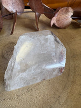 Clear Quartz Part Polished Chunk SKU CQEC5