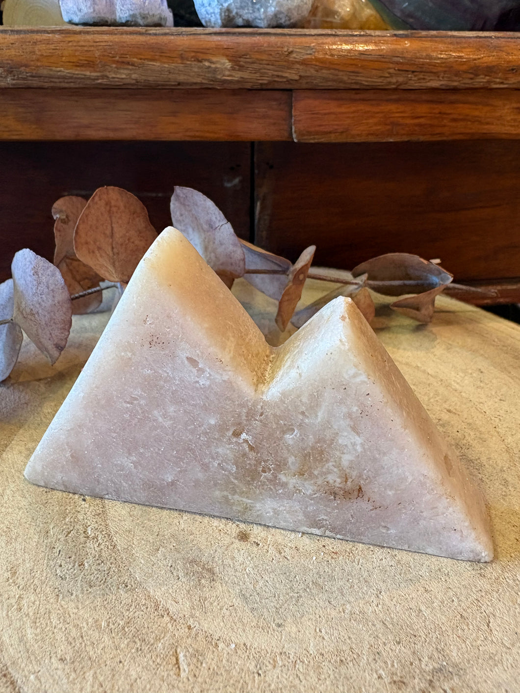 Pink Amethyst Mountain Carving SKU 27043