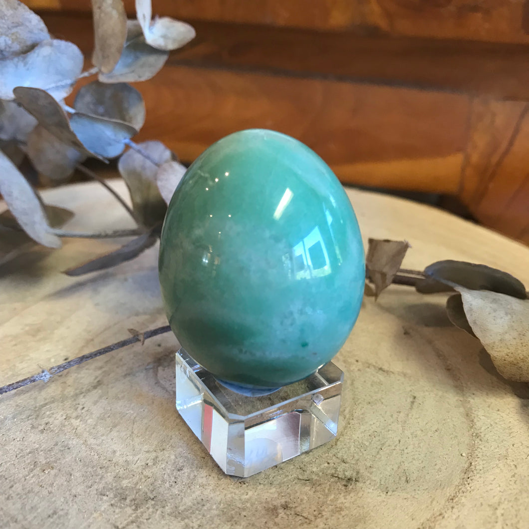 Green Aventurine Egg SKU 23092A