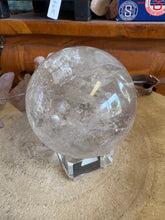 Clear Quartz Sphere SKU 25688