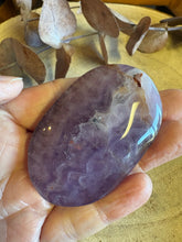 Crazy Lace Amethyst Palm Stone SKU 26456
