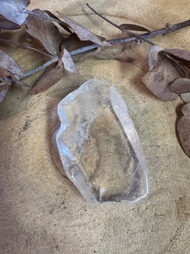 Clear Quartz Slab SKU 24619F