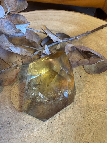 Citrine Facet Cut Freeform SKU 25043