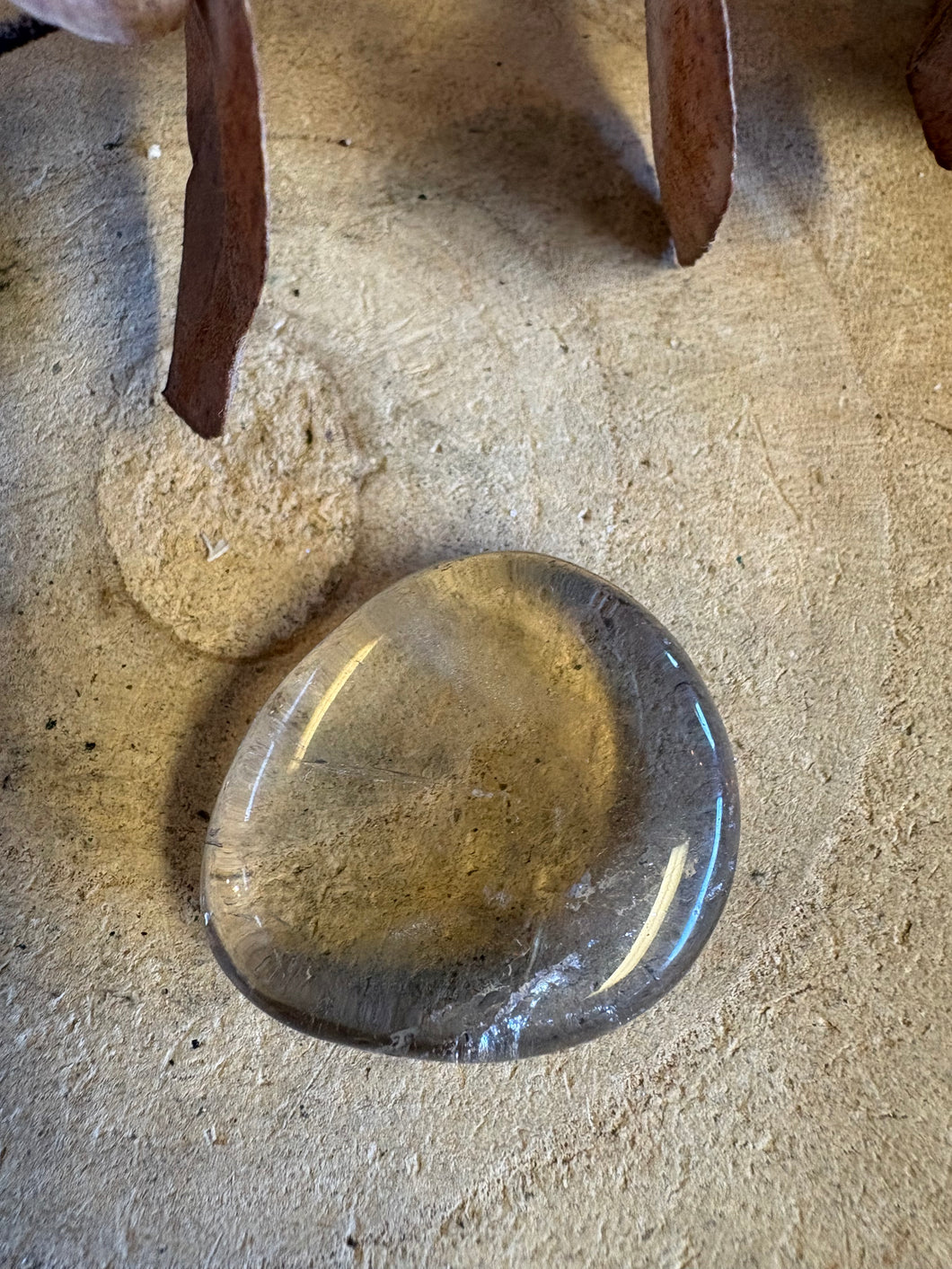 Smoky Quartz Smooth Stone SKU 25462C