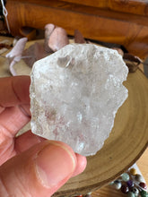 Clear Quartz Part Polished Chunk SKU CQEC1
