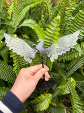 Clear Quartz Winged Unicorn on Stand SKU 25131