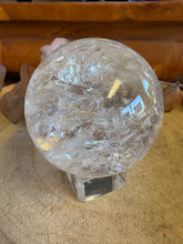 Clear Quartz Sphere SKU 25985