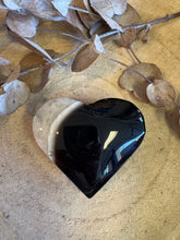 Black Agate & Quartz Heart SKU 24364
