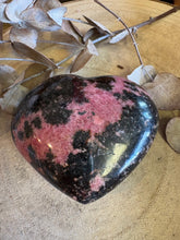 Rhodonite Heart SKU 24032