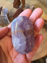 Crazy Lace Amethyst Palm Stone SKU 26457