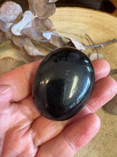 Black Tourmaline Palm Stone SKU 25267