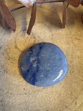 Blue Quartz Smooth Stone SKU 25601B