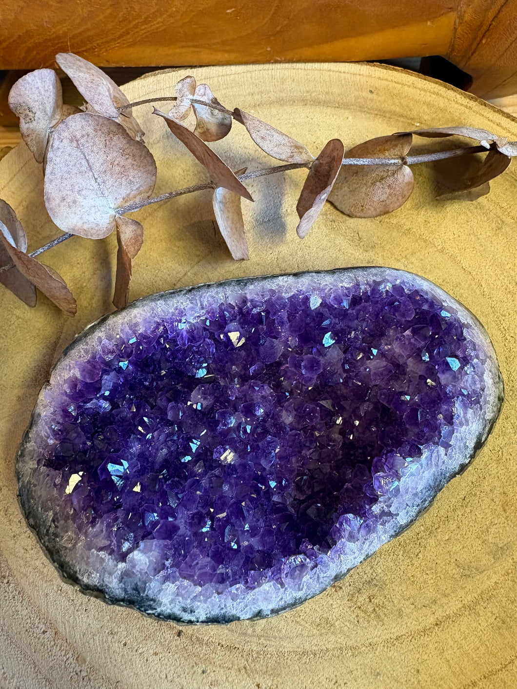 Uruguayan Amethyst Geode Cluster SKU 26540