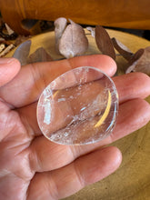 Clear Quartz Smooth Stone SKU 25463B