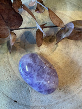 Crazy Lace Amethyst Palm Stone SKU 26460