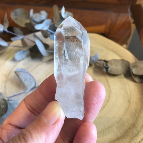 Clear Quartz Rough Point SKU 22661