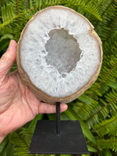 Quartz Geode on Stand SKU 25379