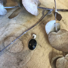 Sterling Silver Shungite Pendant SKU 23219