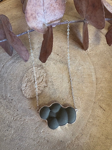 Sterling Silver Fairy Stone Necklace SKU 25556