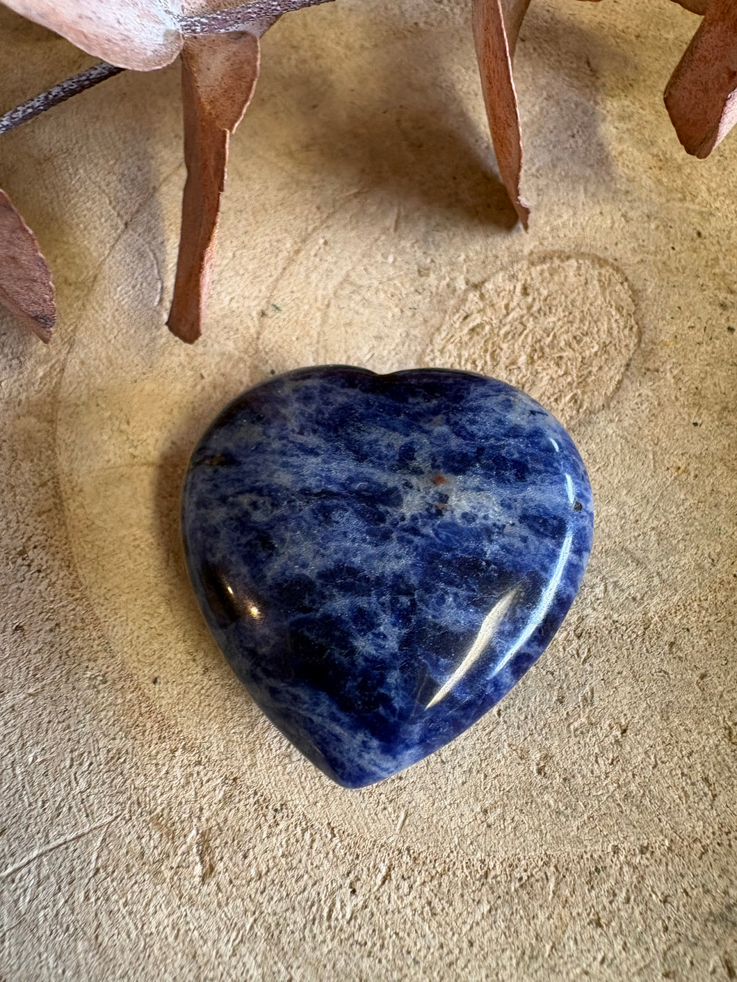 Sodalite Heart SKU 26092