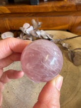 Rose Quartz Sphere SKU 24387