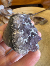 Amethyst & Calcite Standing Cluster SKU 24880