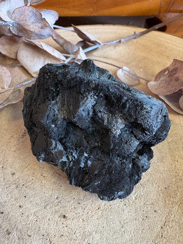 Black Tourmaline Raw Chunk SKU 24960