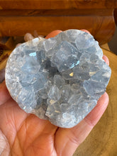 Celestite Cluster Heart SKU 24883B