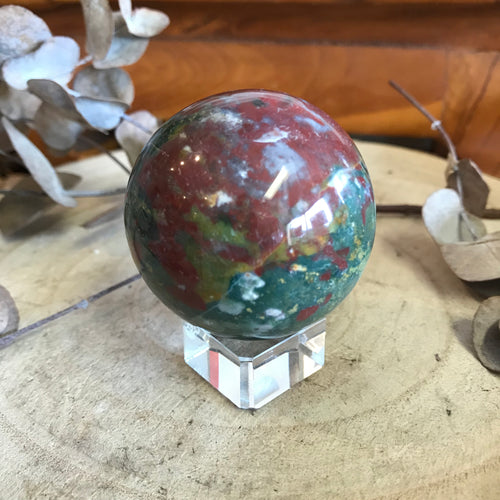 Bloodstone Sphere SKU 20101