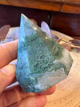 Moss Agate Diamond Freeform SKU 26603