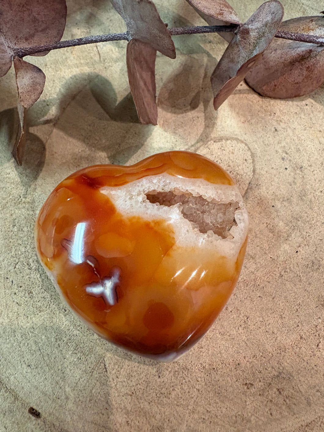 Carnelian Heart SKU 26880