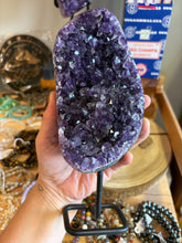Amethyst Cluster on Stand SKU 24448