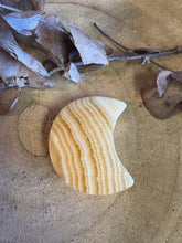 Orange Calcite Crescent Moon SKU 24940