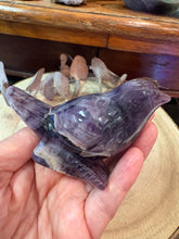 Chevron Amethyst Bird Carving SKU 26615CA