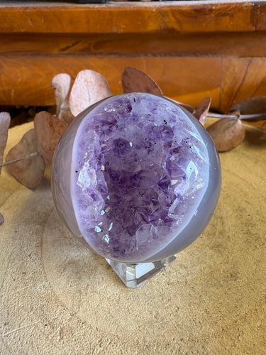Amethyst Geode Sphere SKU 26286