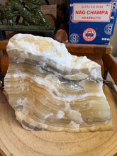 Banded Orange Calcite Chunk SKU 26219