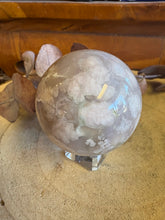 Flower Agate Sphere SKU BR2