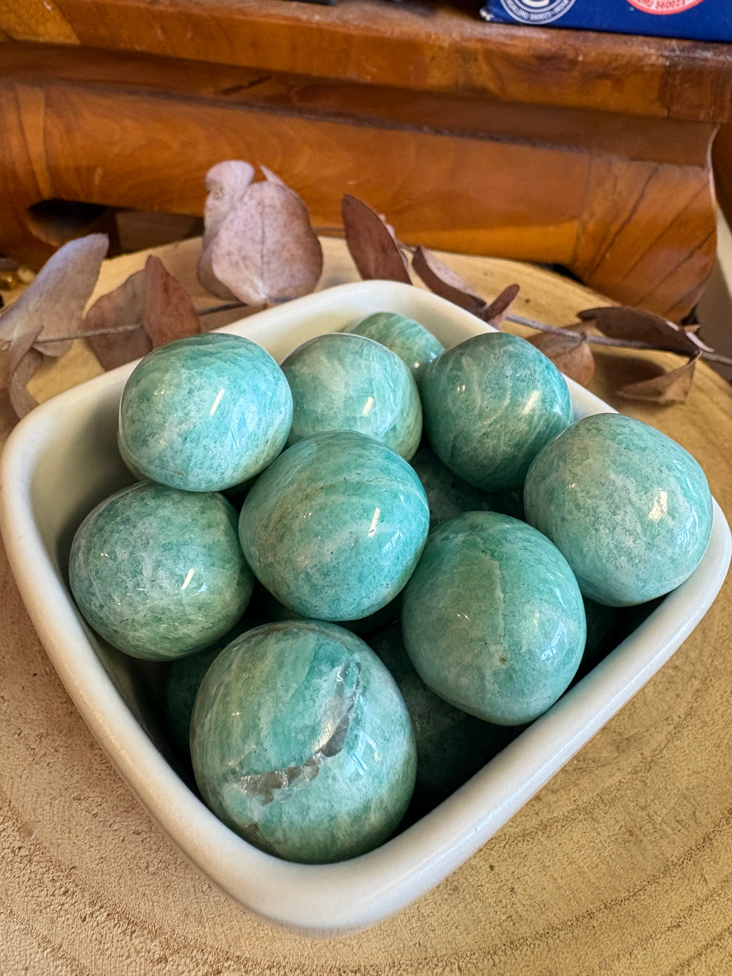 Amazonite Rounded Tumblestones SKU 26052