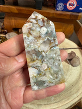 Flower Agate Obelisk SKU 24771