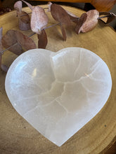 Selenite Heart Bowl SKU 25496A